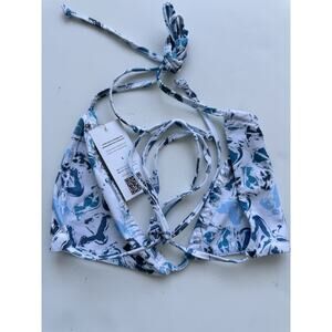 Londre The Bikini Top - Heavenly Bodies Blue Size Large